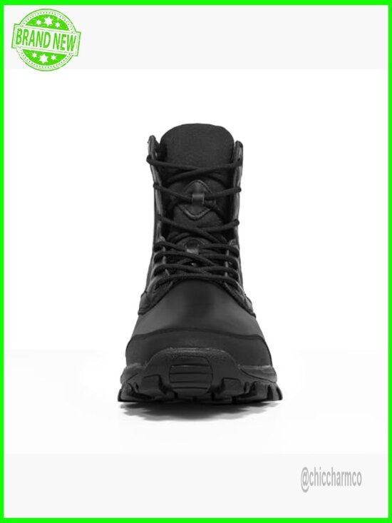 Men\'s Tactical Hiking Boots Lightweight Military Bootie with Side Zipper main image 5